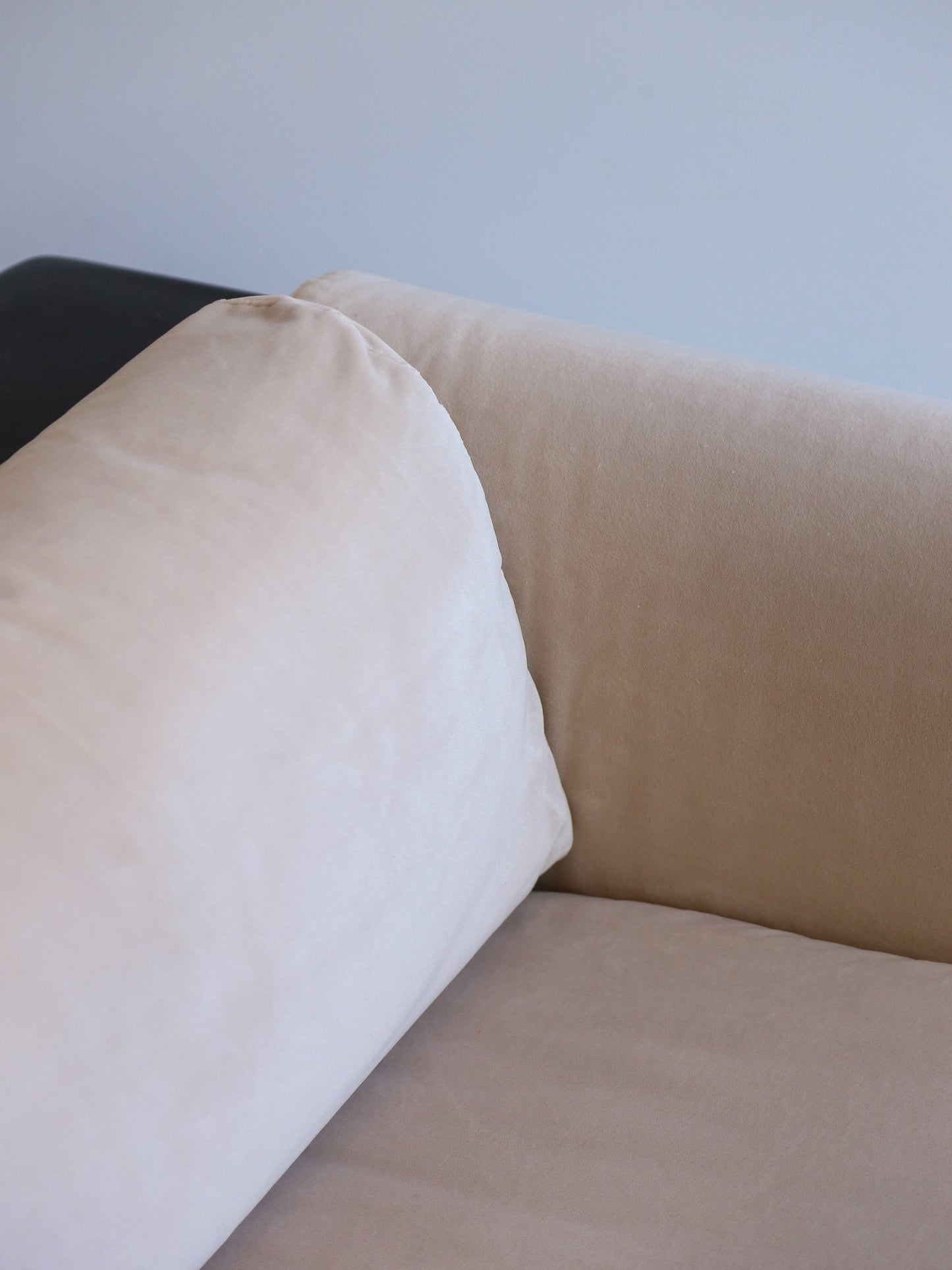 Mid Century Modern Gradual Sofa With Black Base by Cini Boeri for Knoll - Lumini Collections