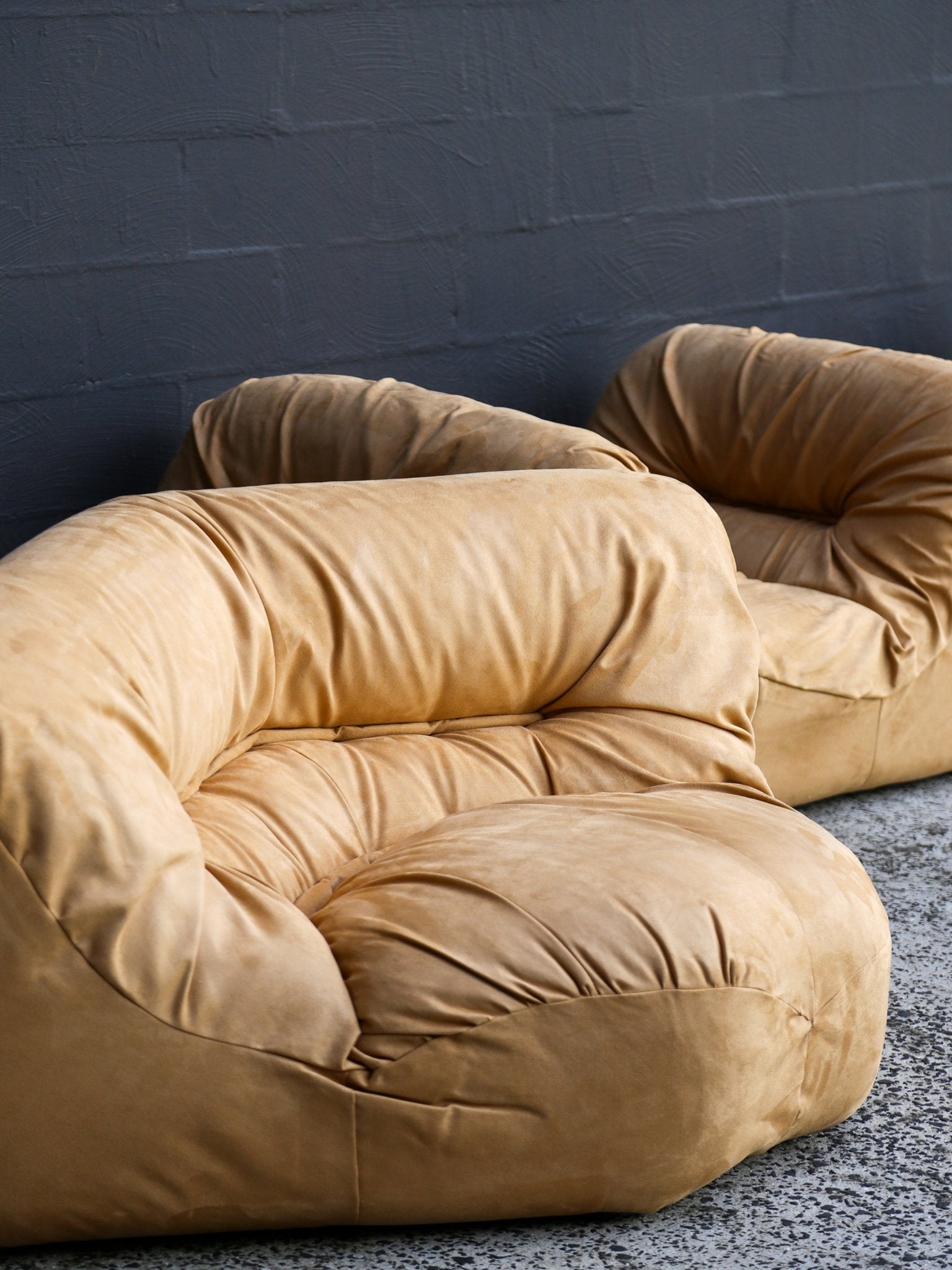 Mid - Century Modern Luxury Modular Sofa “Malù” by Diego Mattu for 1P, Italy, 1960s - Lumini Collections