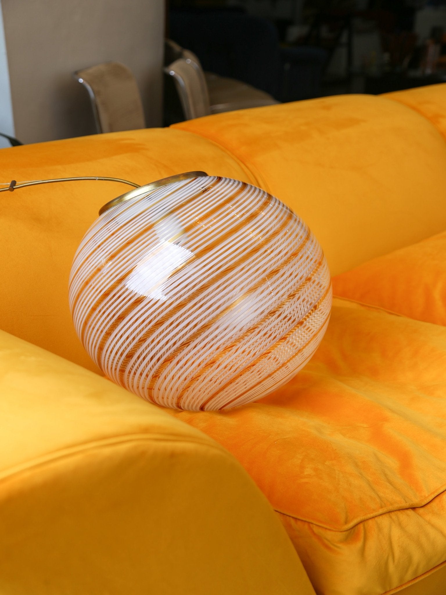 Murano Glass Pendant Light by Paolo Venini, Italy 1960s - Lumini Collections