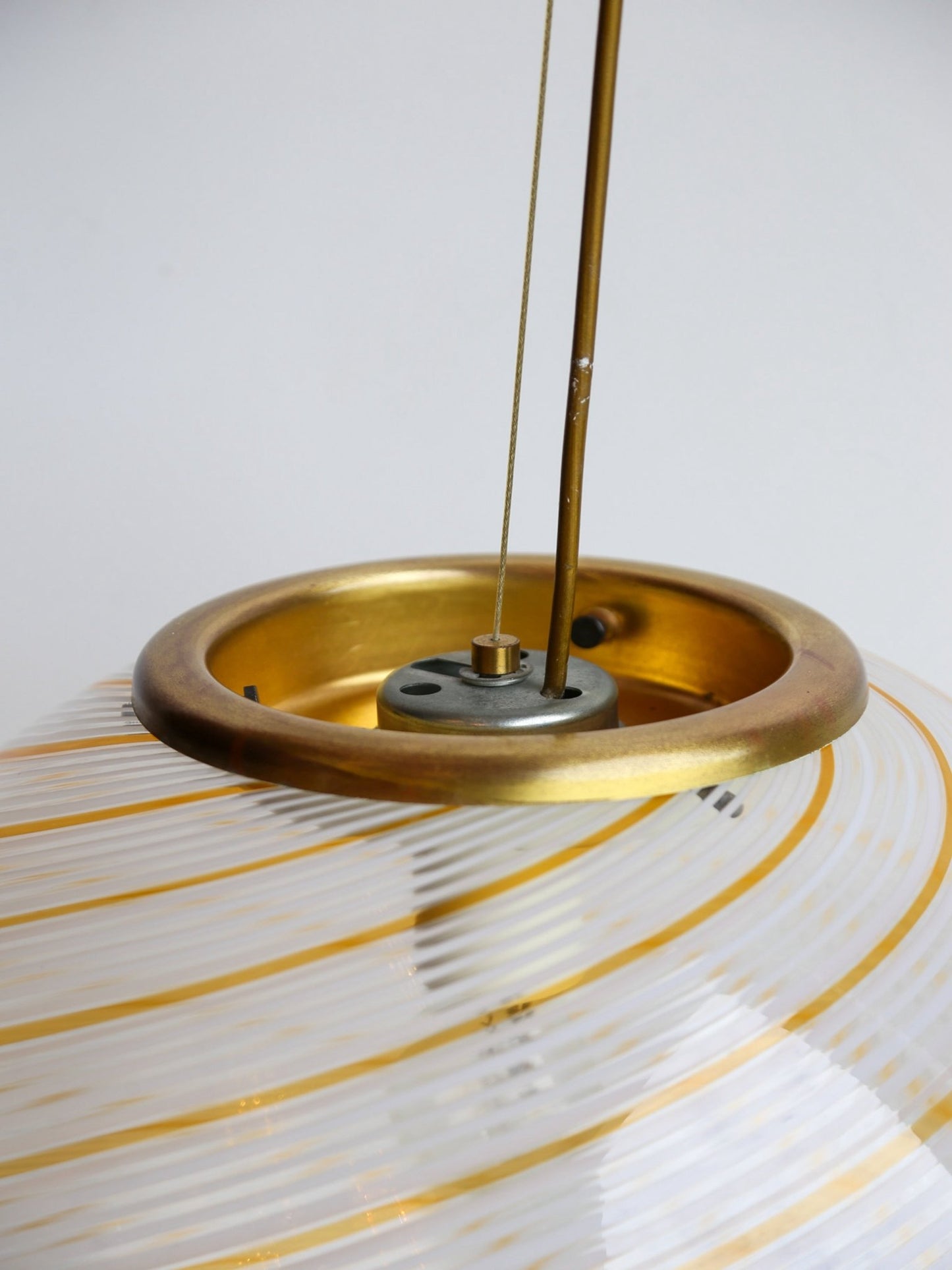 Murano Glass Pendant Light by Paolo Venini, Italy 1960s - Lumini Collections