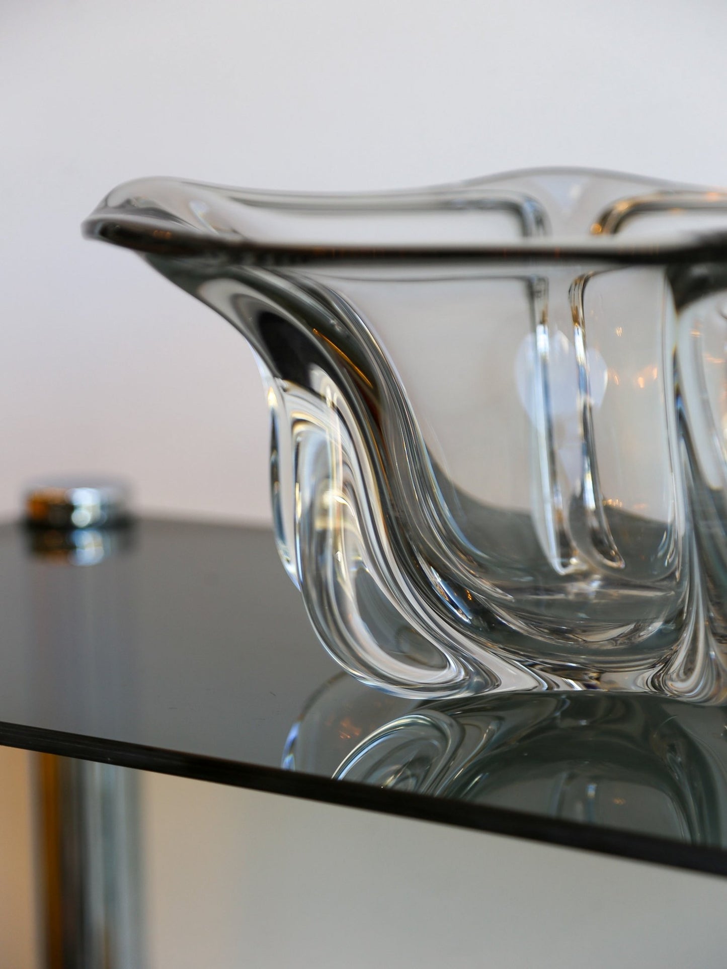 Italian vintage Murano glass centrepiece bowl, 1970s - Lumini Collections