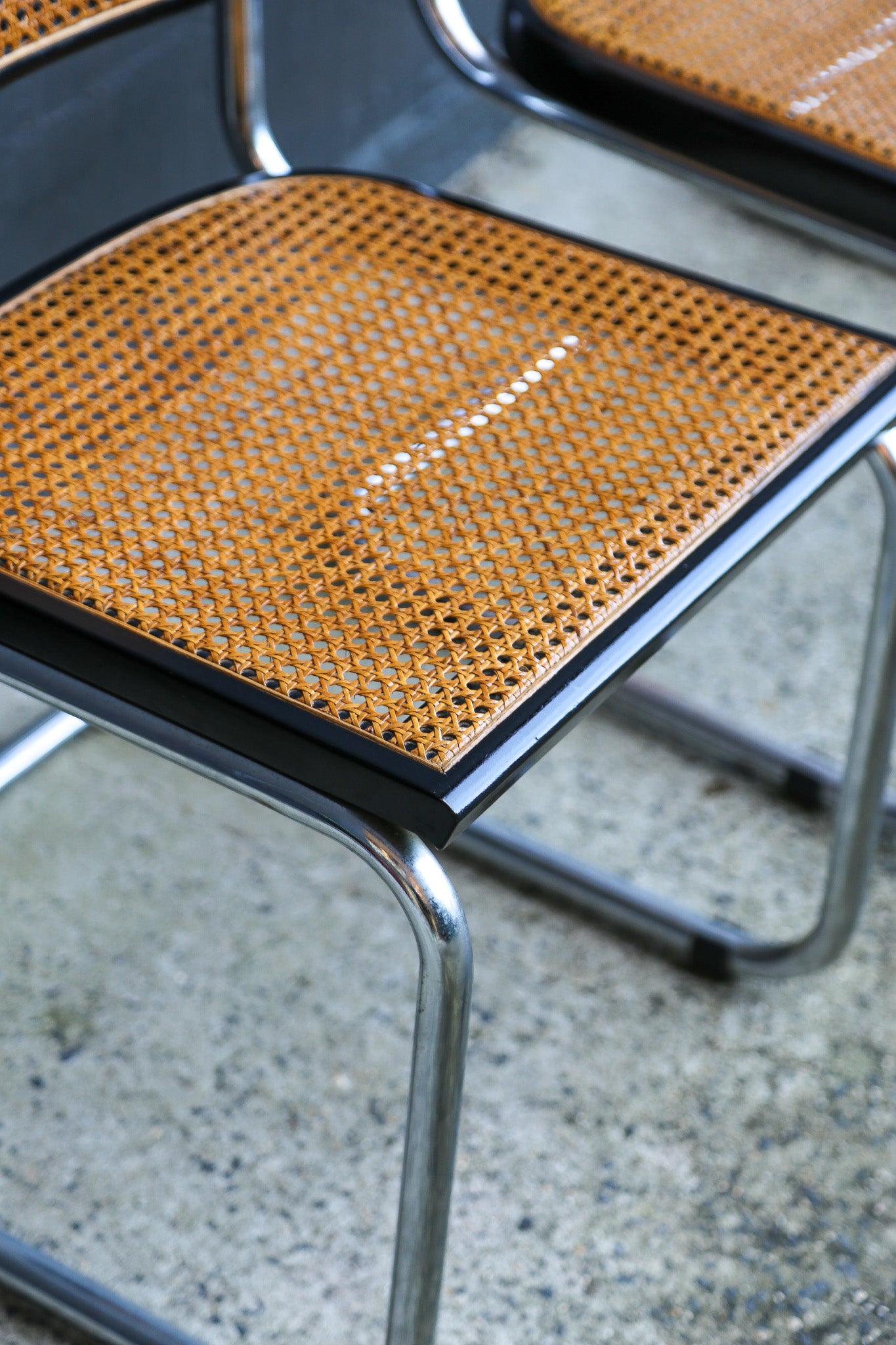 Set of Five Cesca Chairs by Marcel Breuer for Gavina, Italy 1960s - Lumini Collections