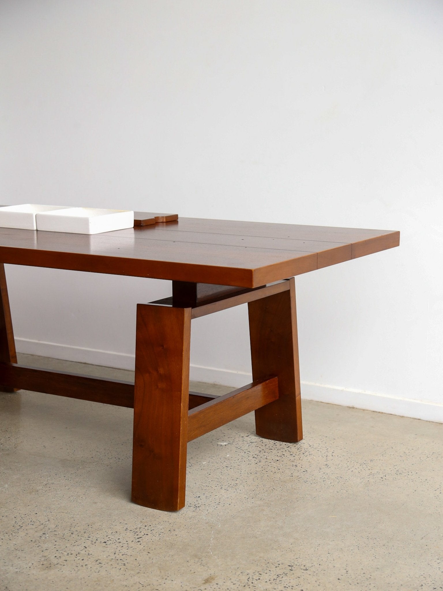 Silvio Coppola Model 611 Dining Table with Ceramic Inserts, 1960s - Lumini Collections