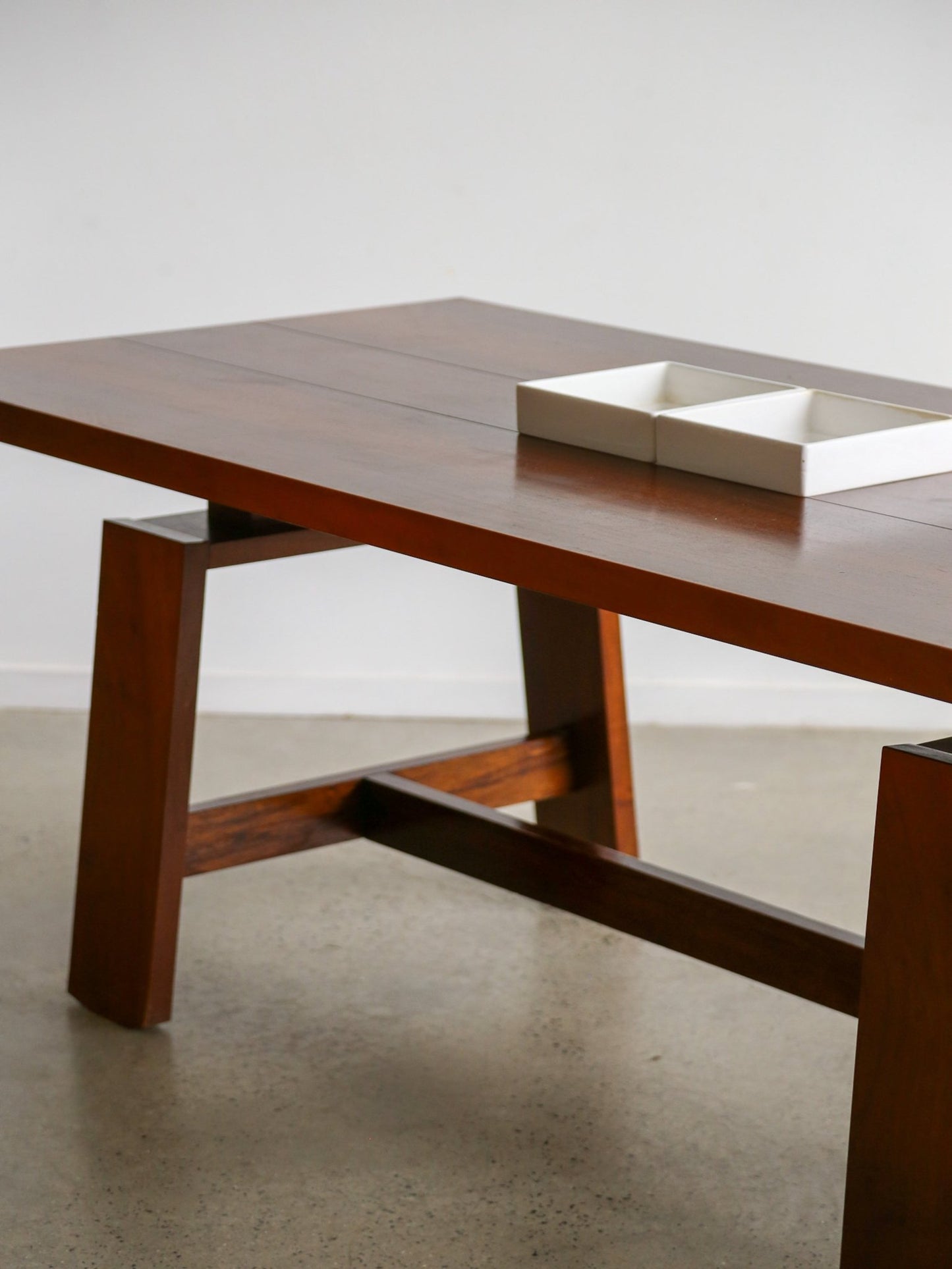Silvio Coppola Model 611 Dining Table with Ceramic Inserts, 1960s - Lumini Collections