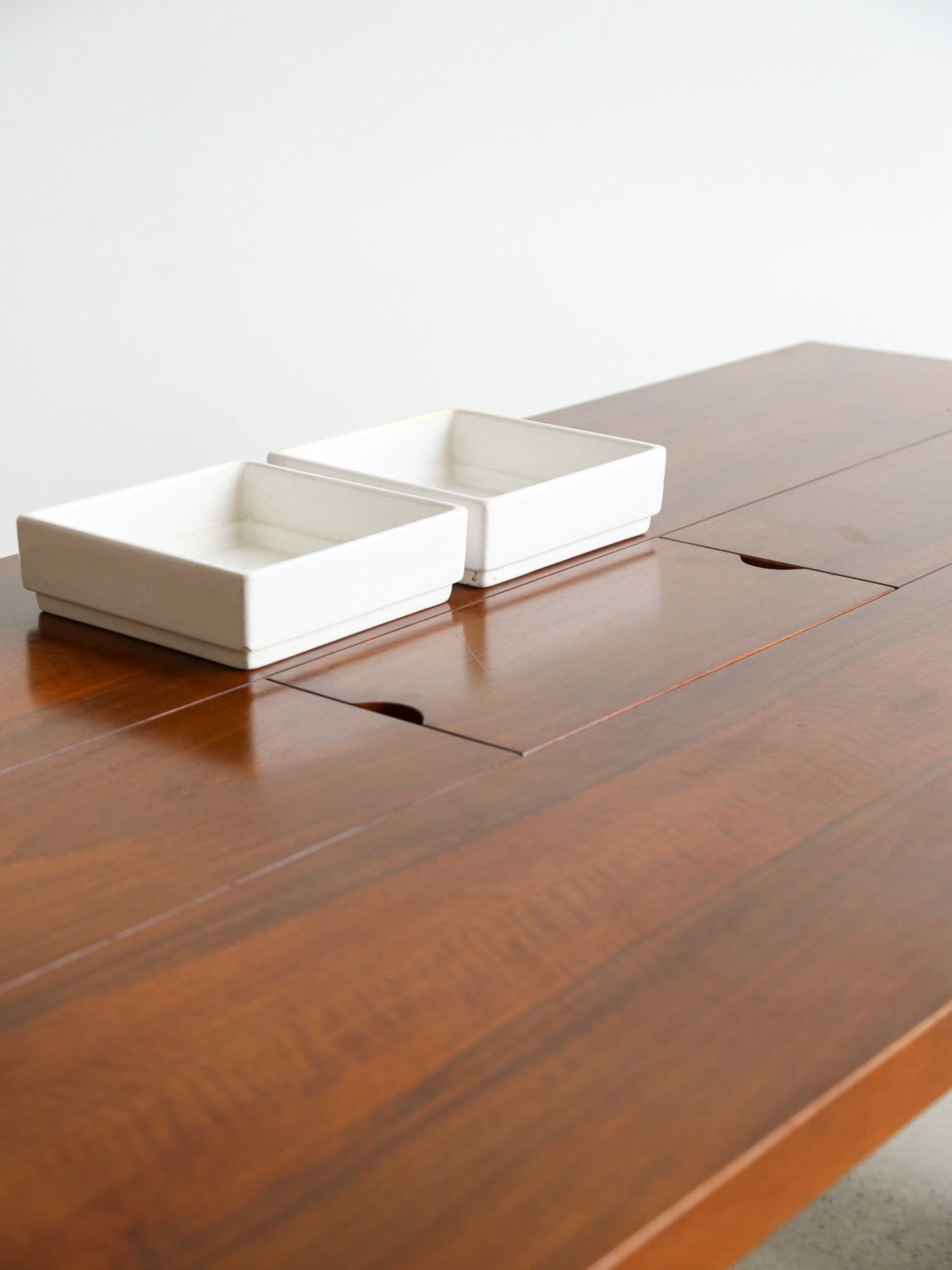 Silvio Coppola Model 611 Dining Table with Ceramic Inserts, 1960s - Lumini Collections
