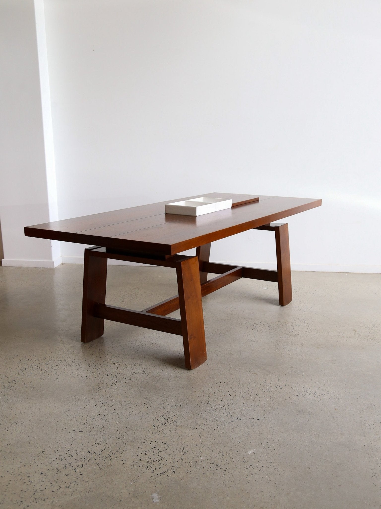 Silvio Coppola Model 611 Dining Table with Ceramic Inserts, 1960s - Lumini Collections