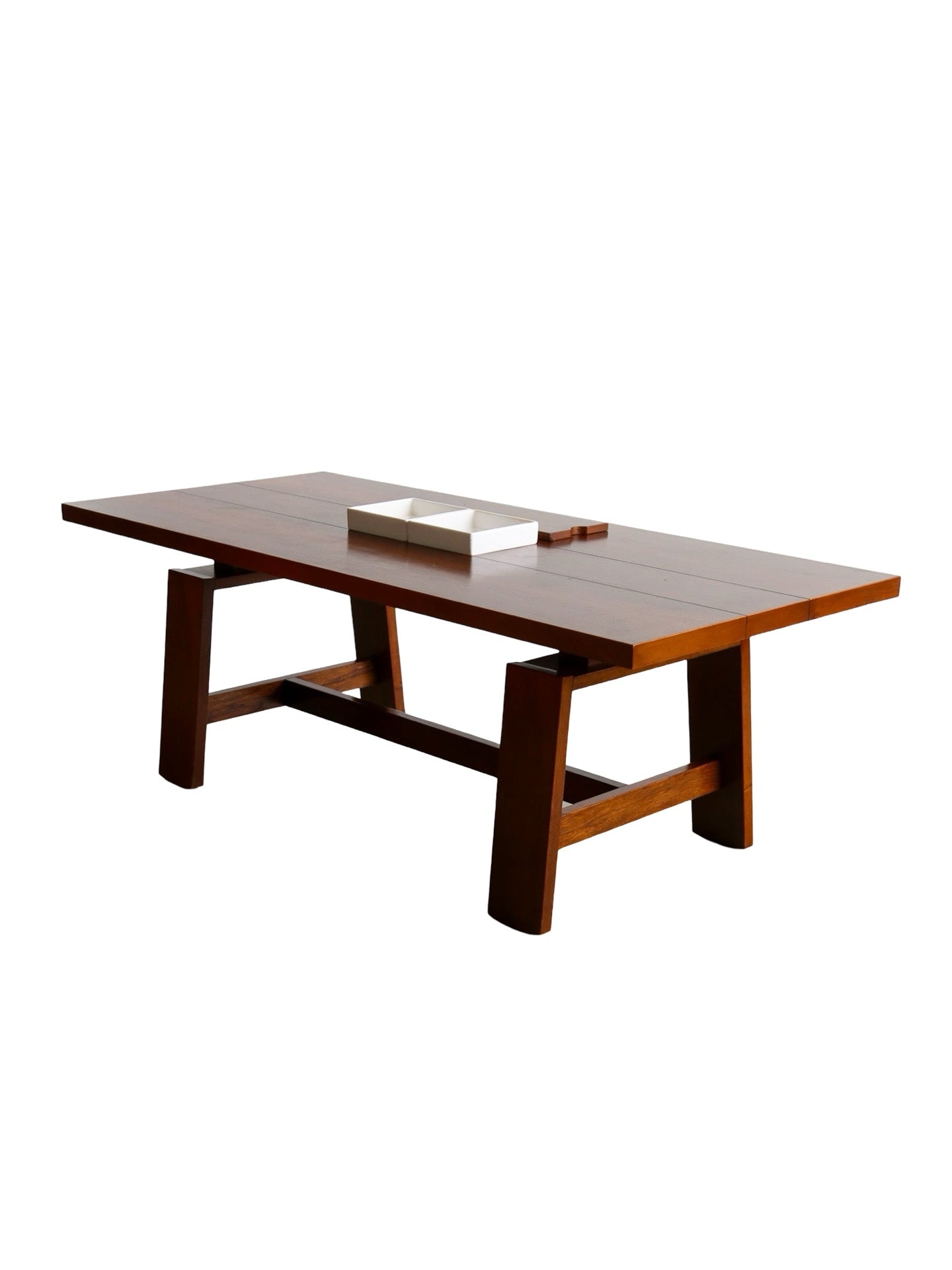Silvio Coppola Model 611 Dining Table with Ceramic Inserts, 1960s - Lumini Collections