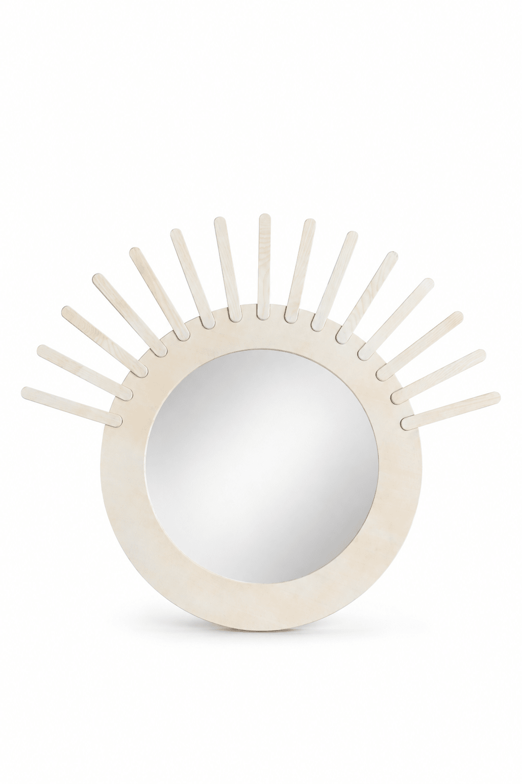 1960s Italian wall mirror by Albert Leclerc for Planula - Lumini Collections