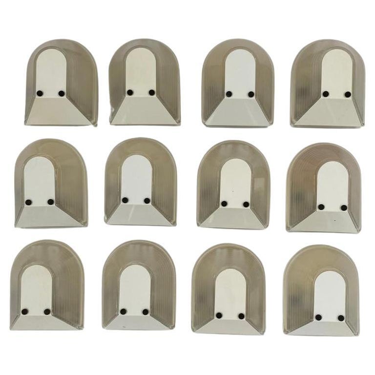Roberto Fiorato ‘Tesi’ Wall Lights for Prisma, Italy, 1980s