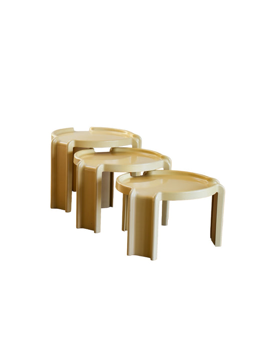Giotto Stoppino Taricell Nesting Tables for Kartell, Italy - Lumini Collections