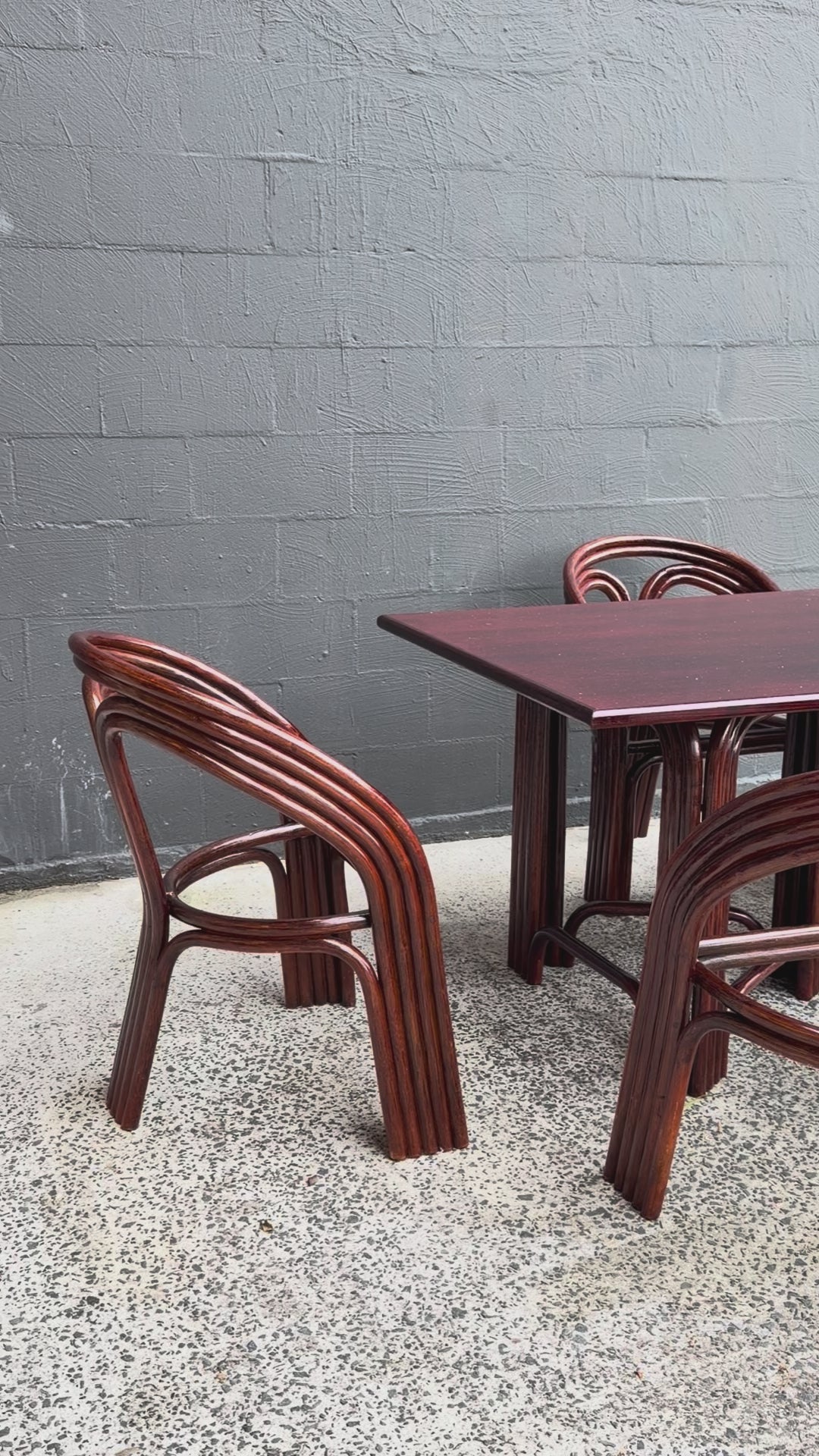 Axel Enthoven Dining Set, 1980s