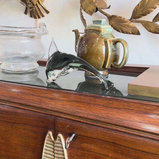 murano glass dolphin 