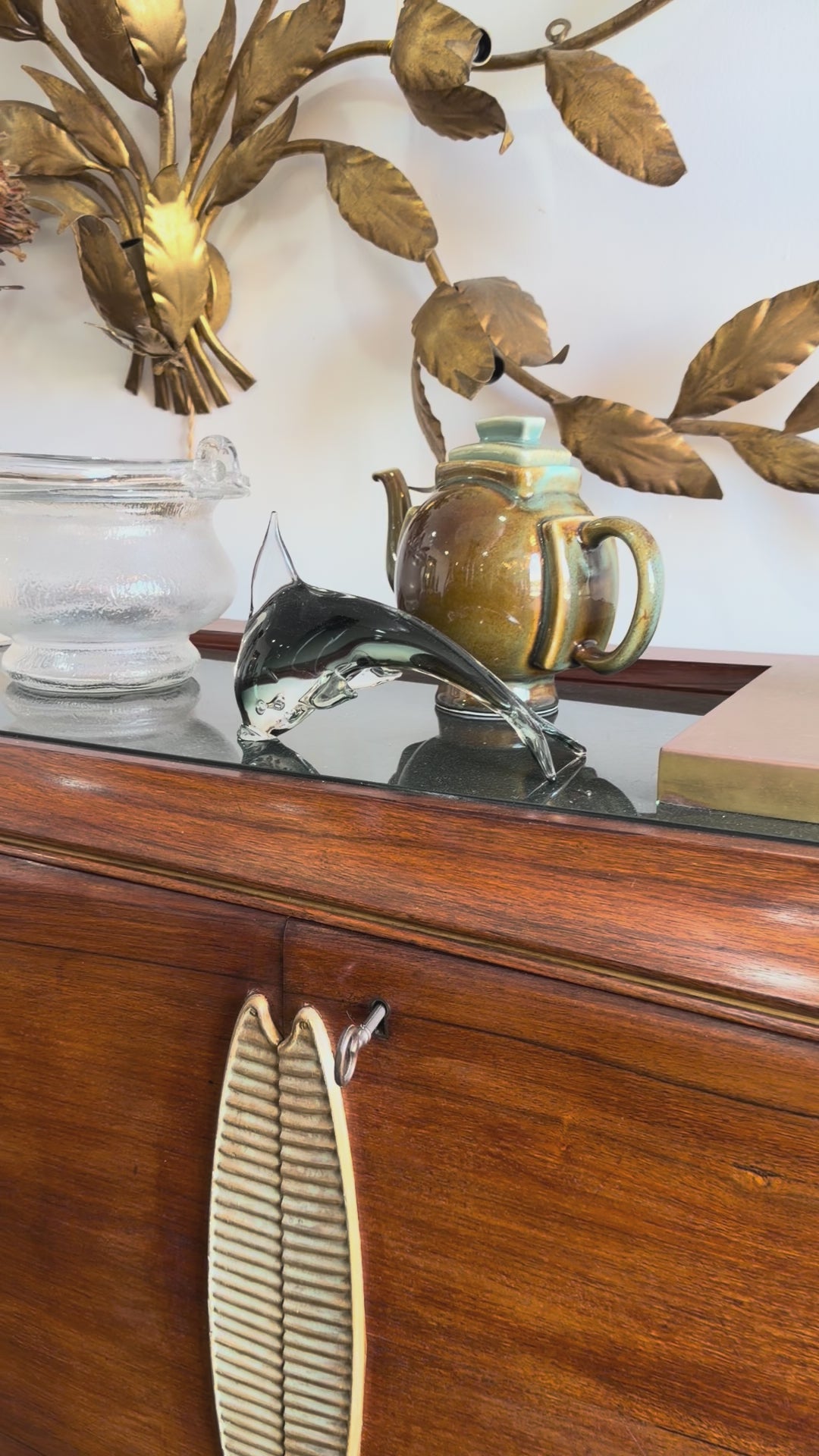 murano glass dolphin 