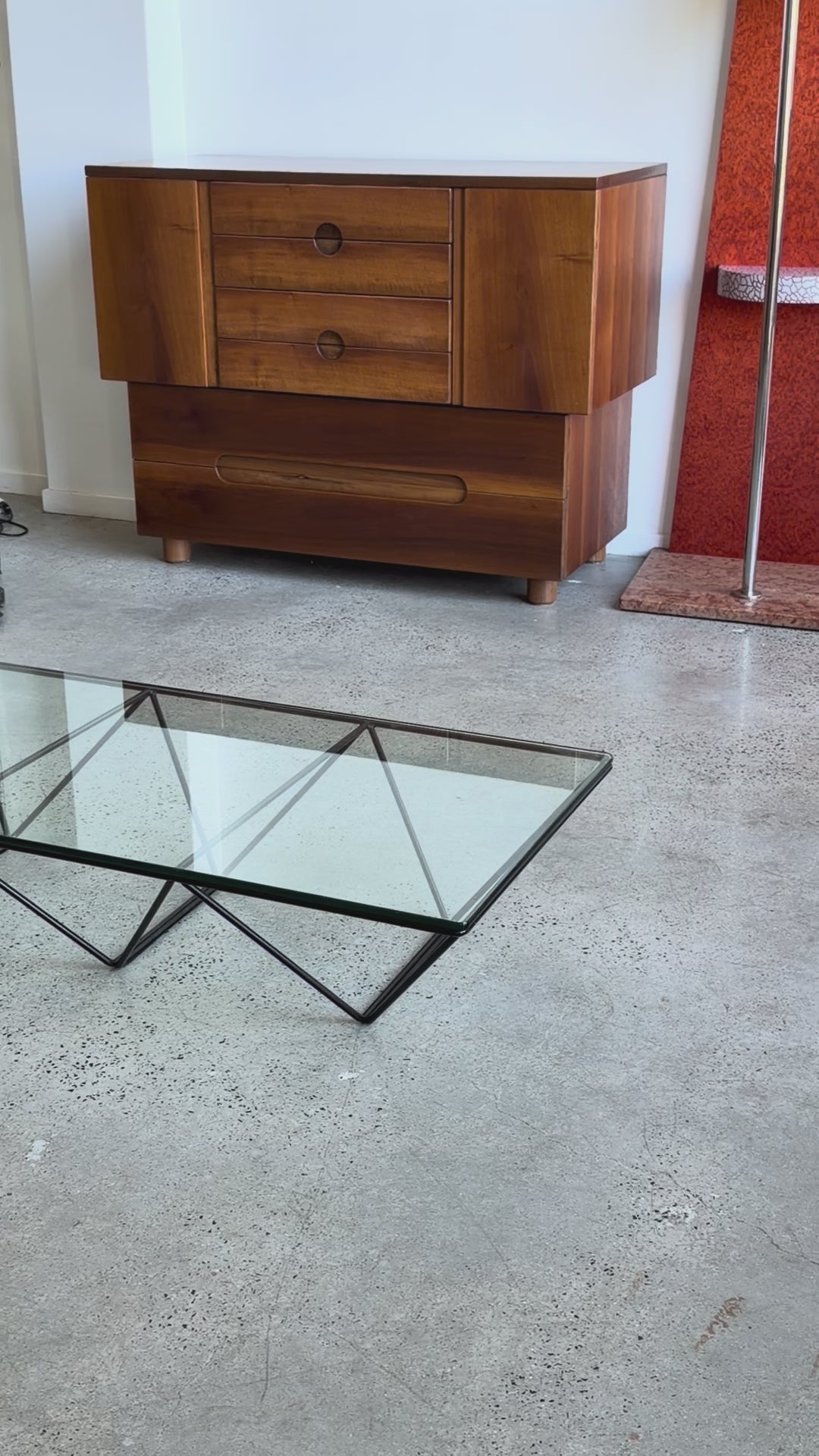 Paolo Piva for B&B Italia Alanda coffee table, Italy 1980s