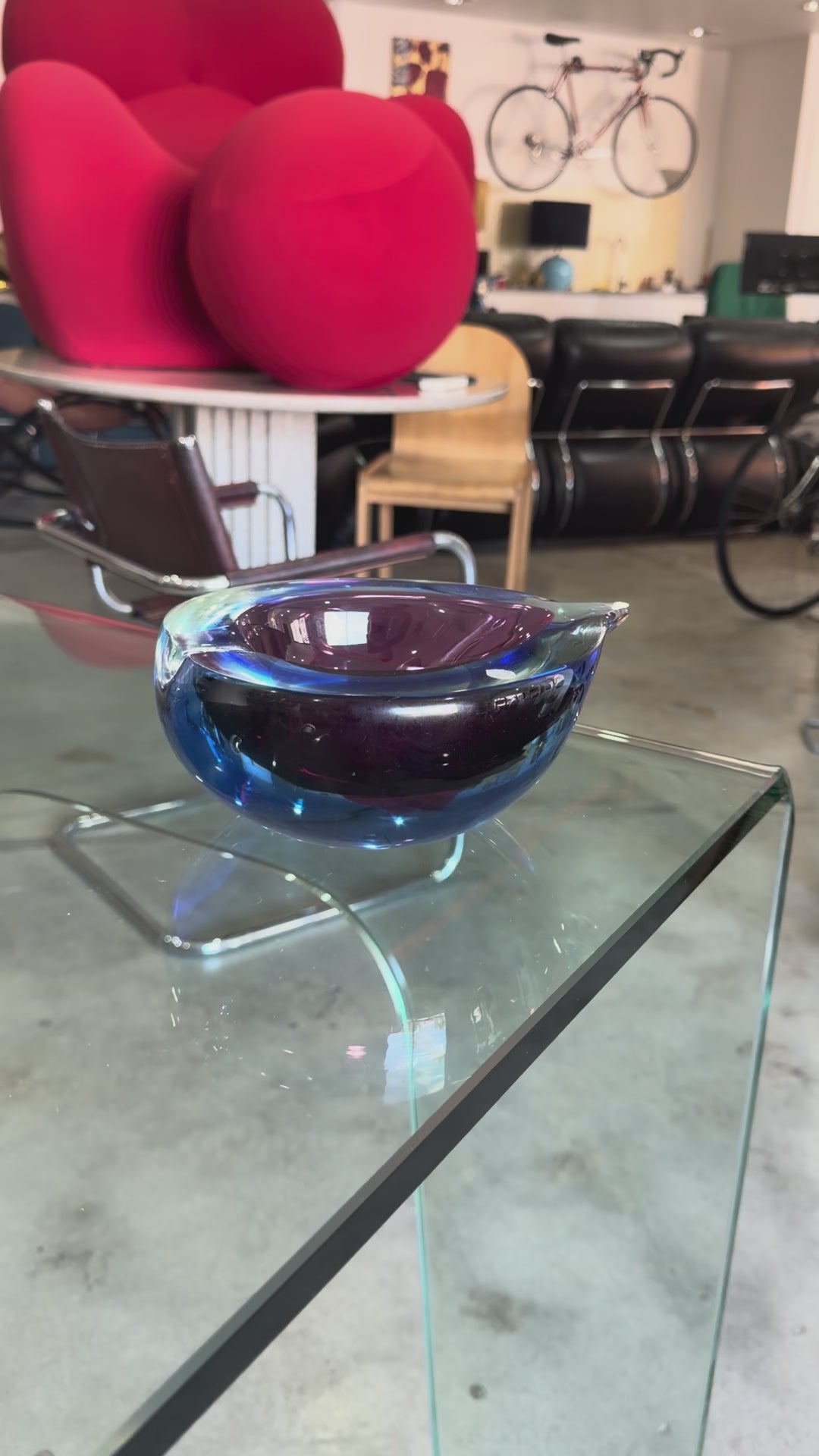 Murano Sommerso Bowl 