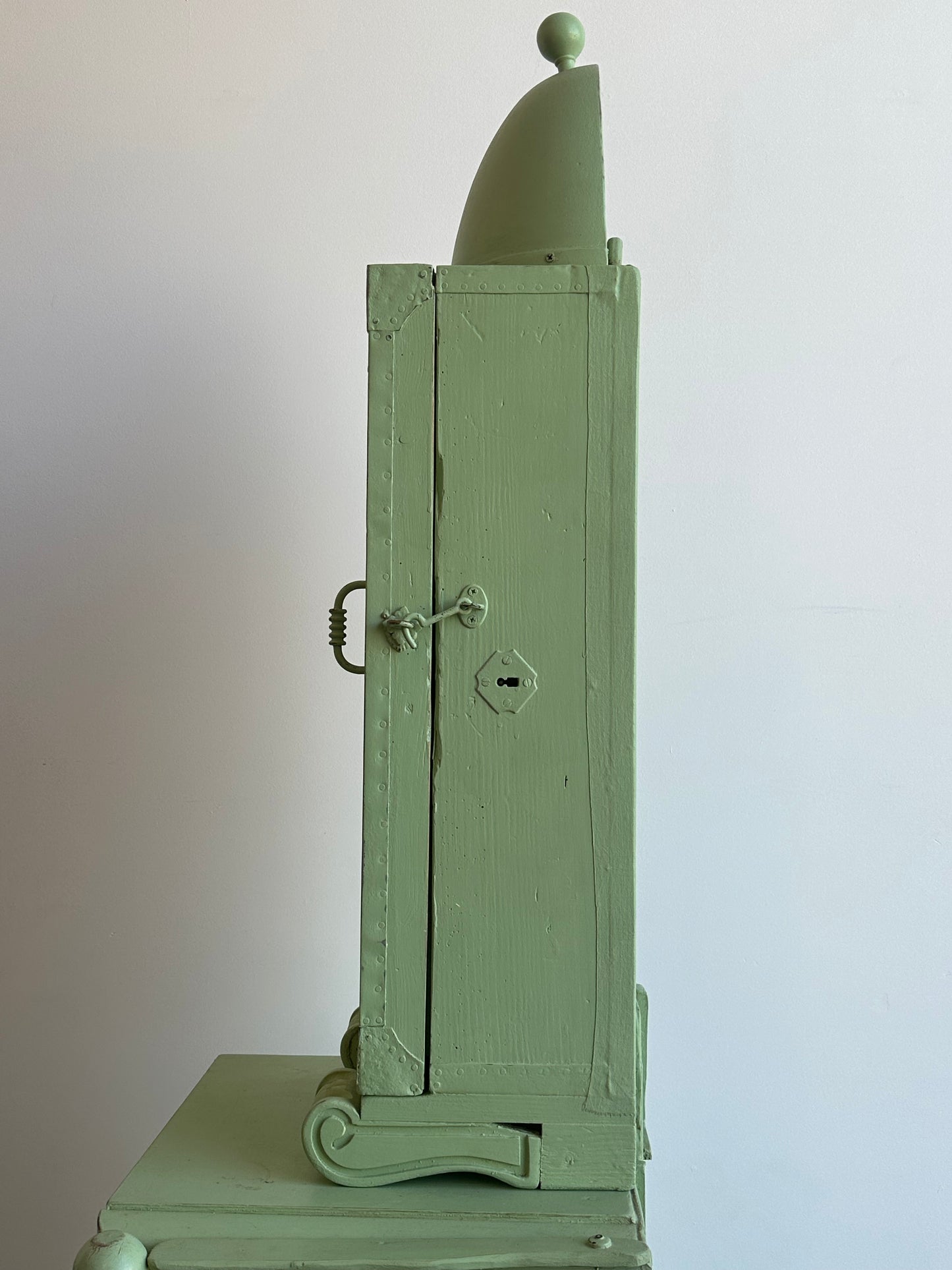  Light Green Functional Sculpture by Paolo Lumini, Tuscany Italy - Lumini Collections 10