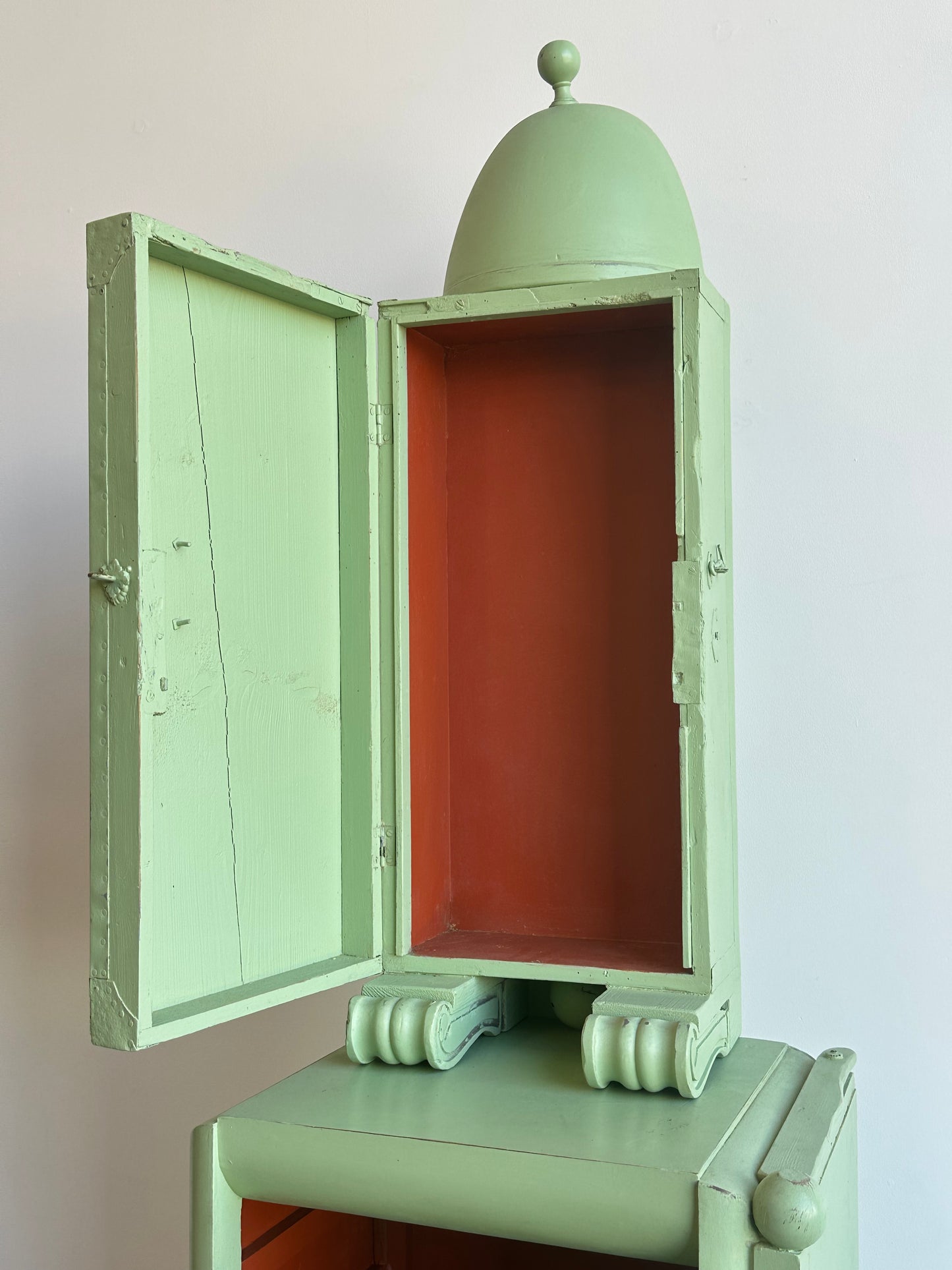 Light Green Functional Sculpture by Paolo Lumini, Tuscany Italy - Lumini Collections 8