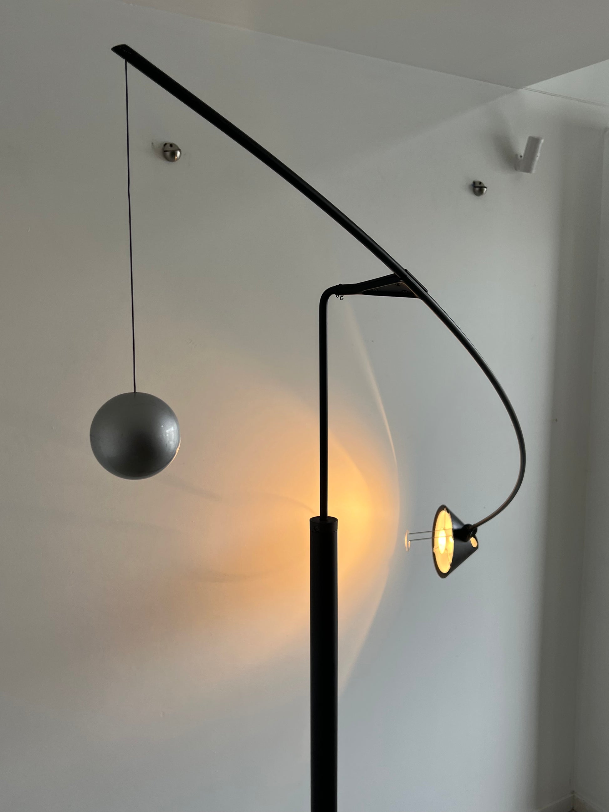 Carlo Forcolini Nestore Lettura Floor Lamp 