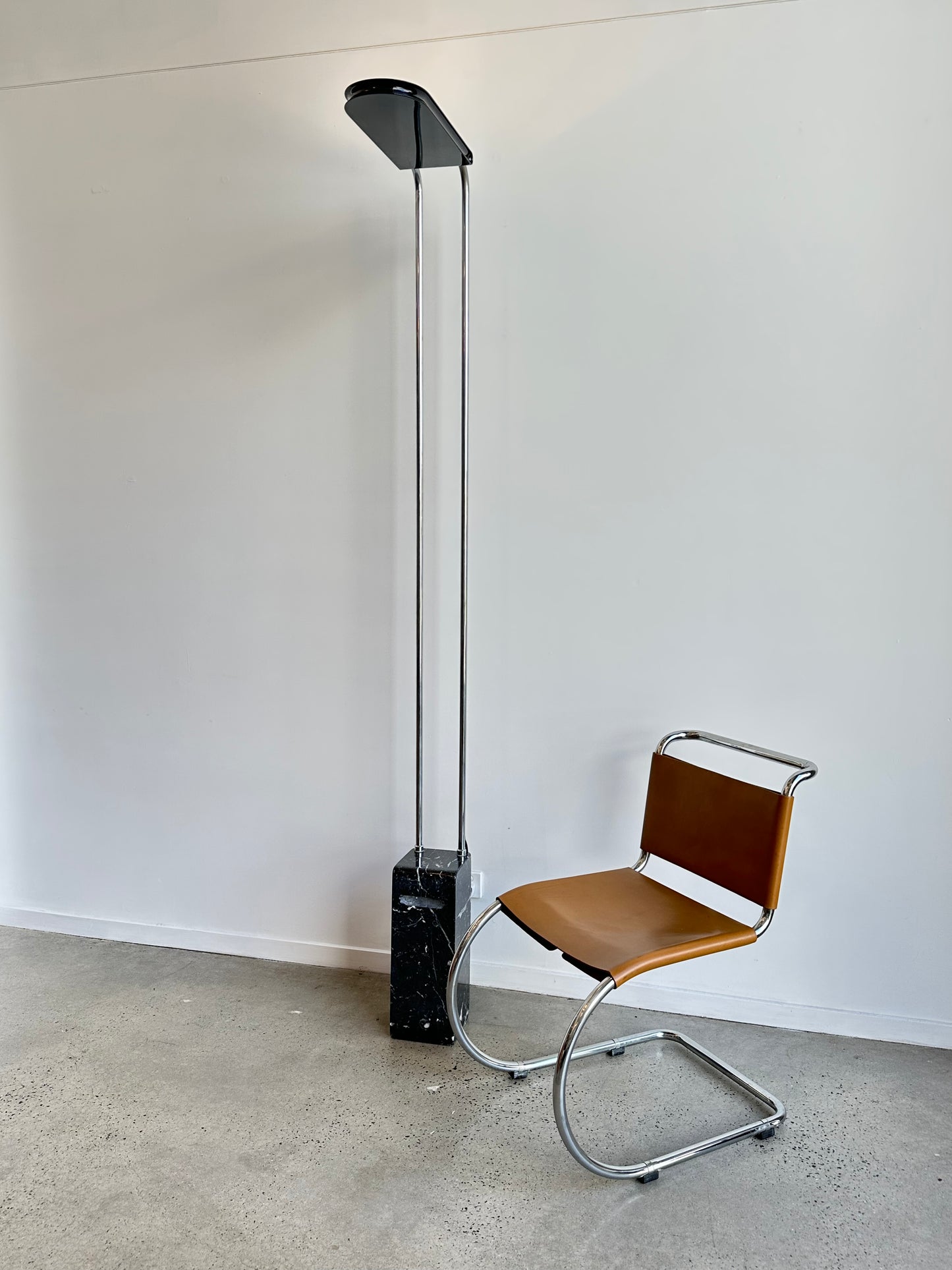 Gesto Floor Lamp by Bruno Gecchelin for Skipper, 1970s
