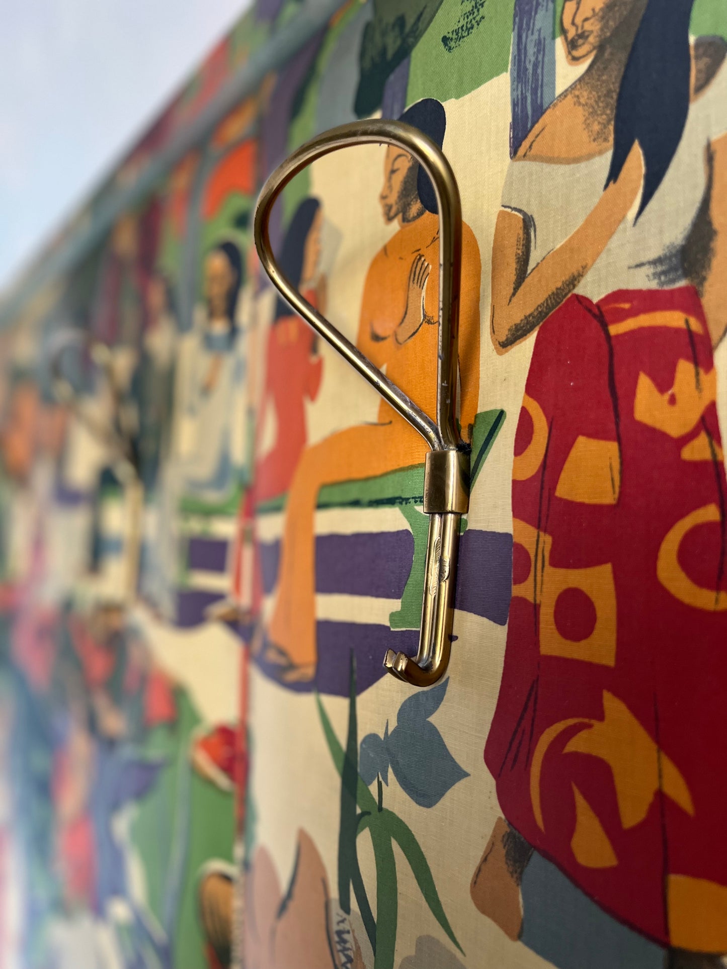 Gino Geradini Coat Hanger Inspired from Paul Gauguin Painting, 1950s