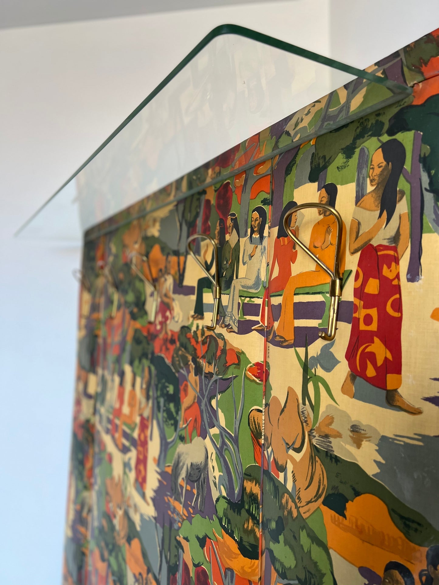 Gino Geradini Coat Hanger Inspired from Paul Gauguin Painting, 1950s