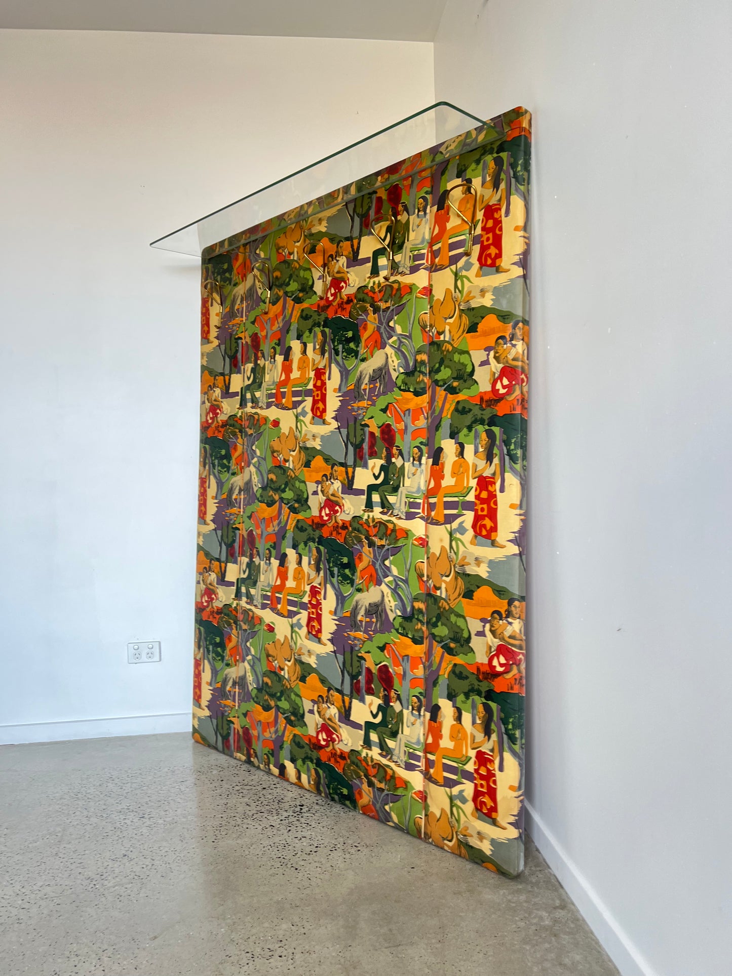 Gino Geradini Coat Hanger Inspired from Paul Gauguin Painting, 1950s