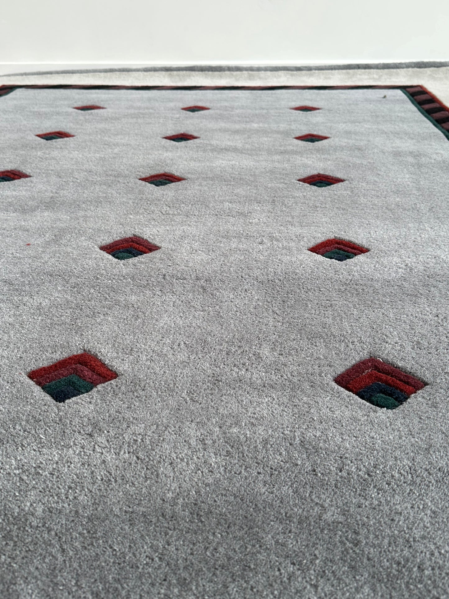 "Jive" by Catharina Dramborg for Kinnasand Post Modern Wool Carpet, 1990s