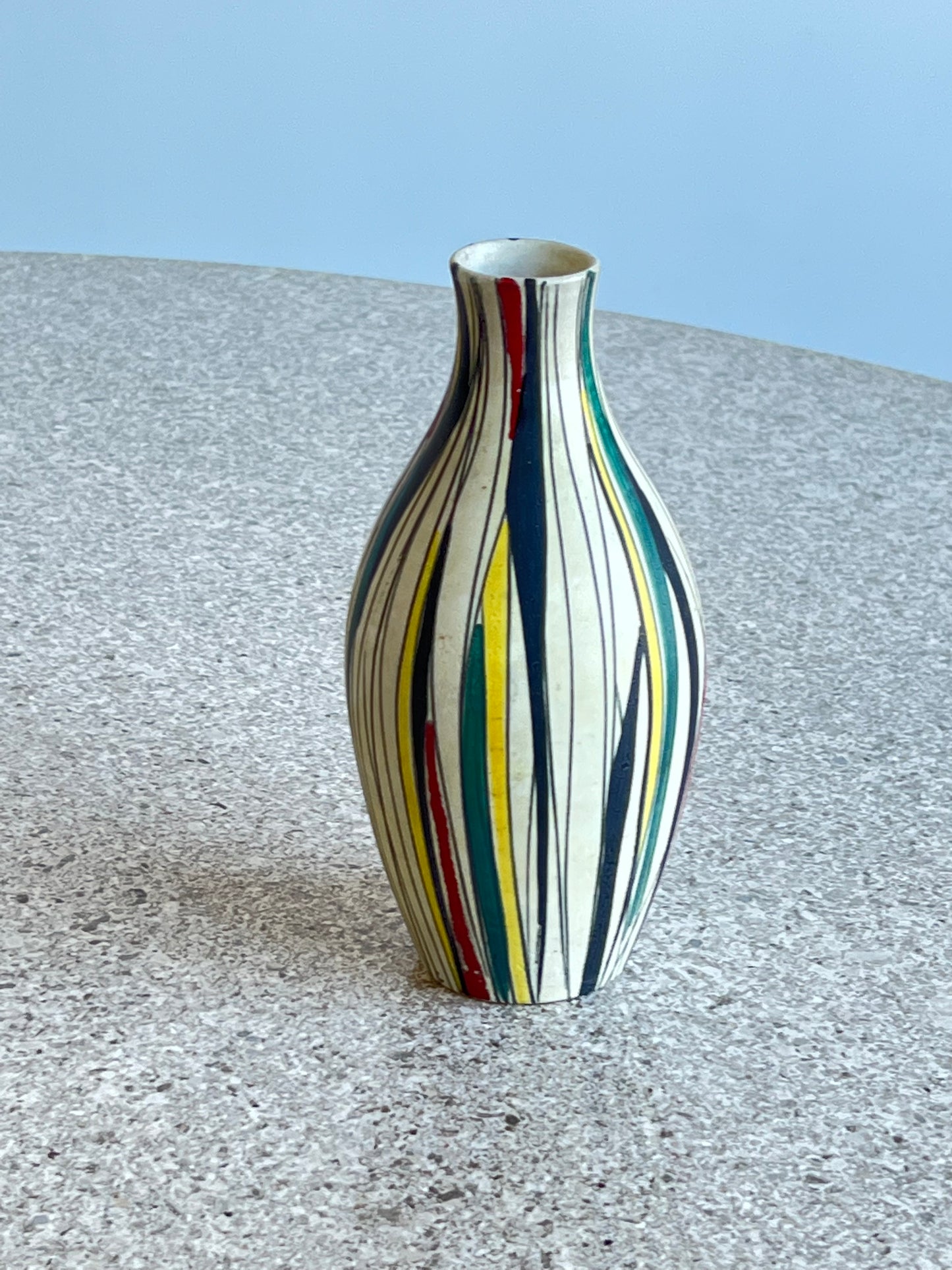E.D Caita Italian Ceramic Vase, 1950s