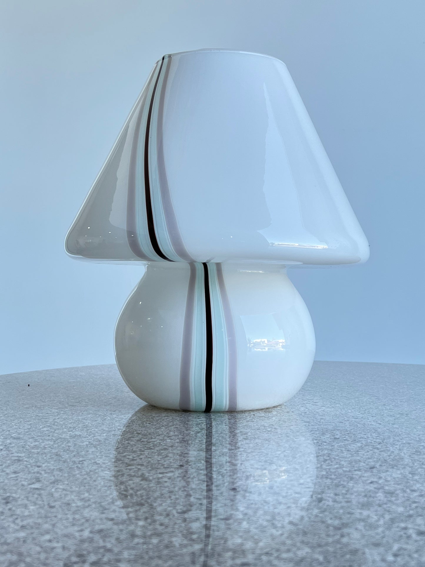 "Mushroom" Murano Table Lamp by Paolo Venini, 1970s