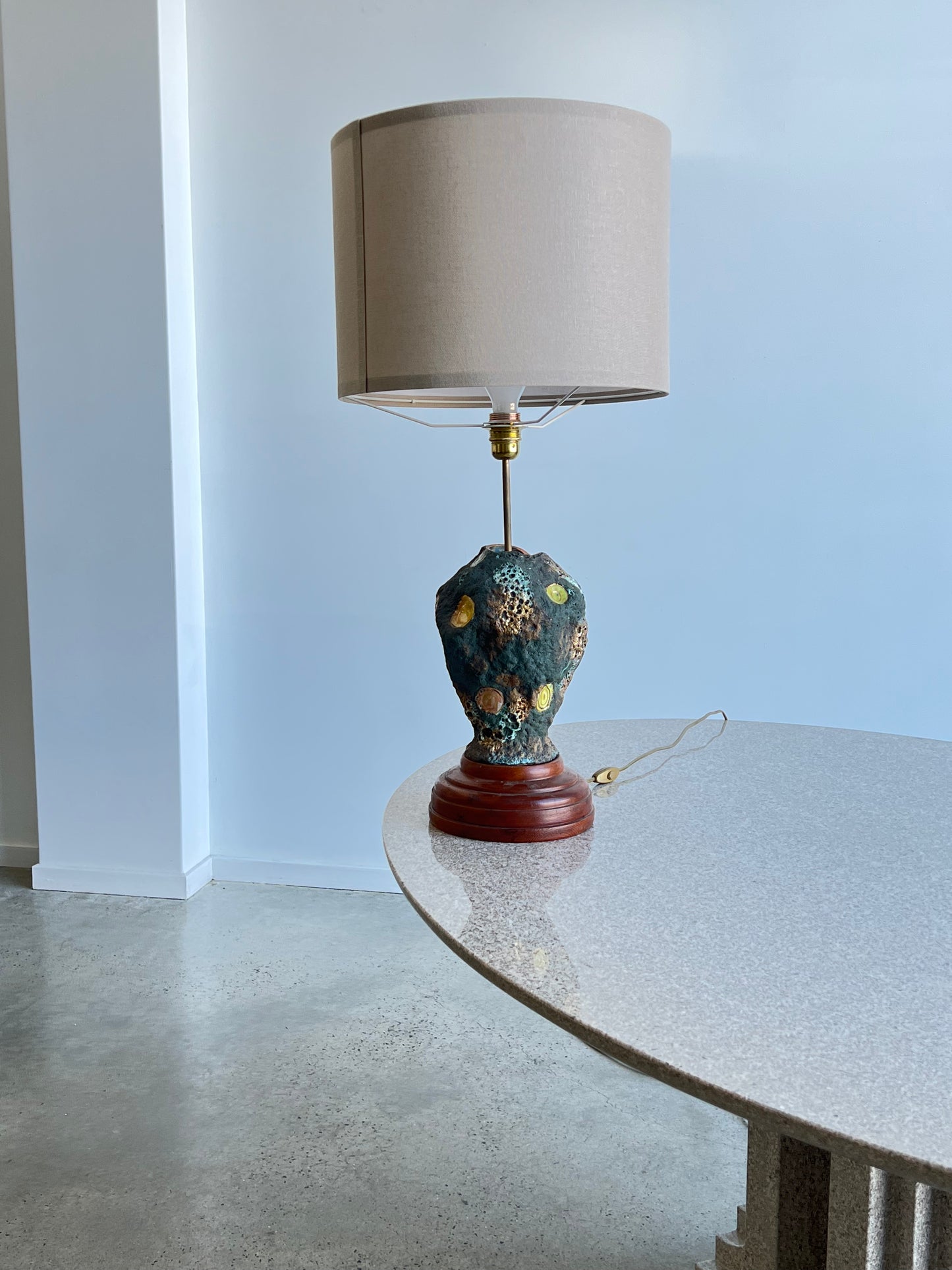 Art Lava Table Lamp by Italo Casini, 1950s