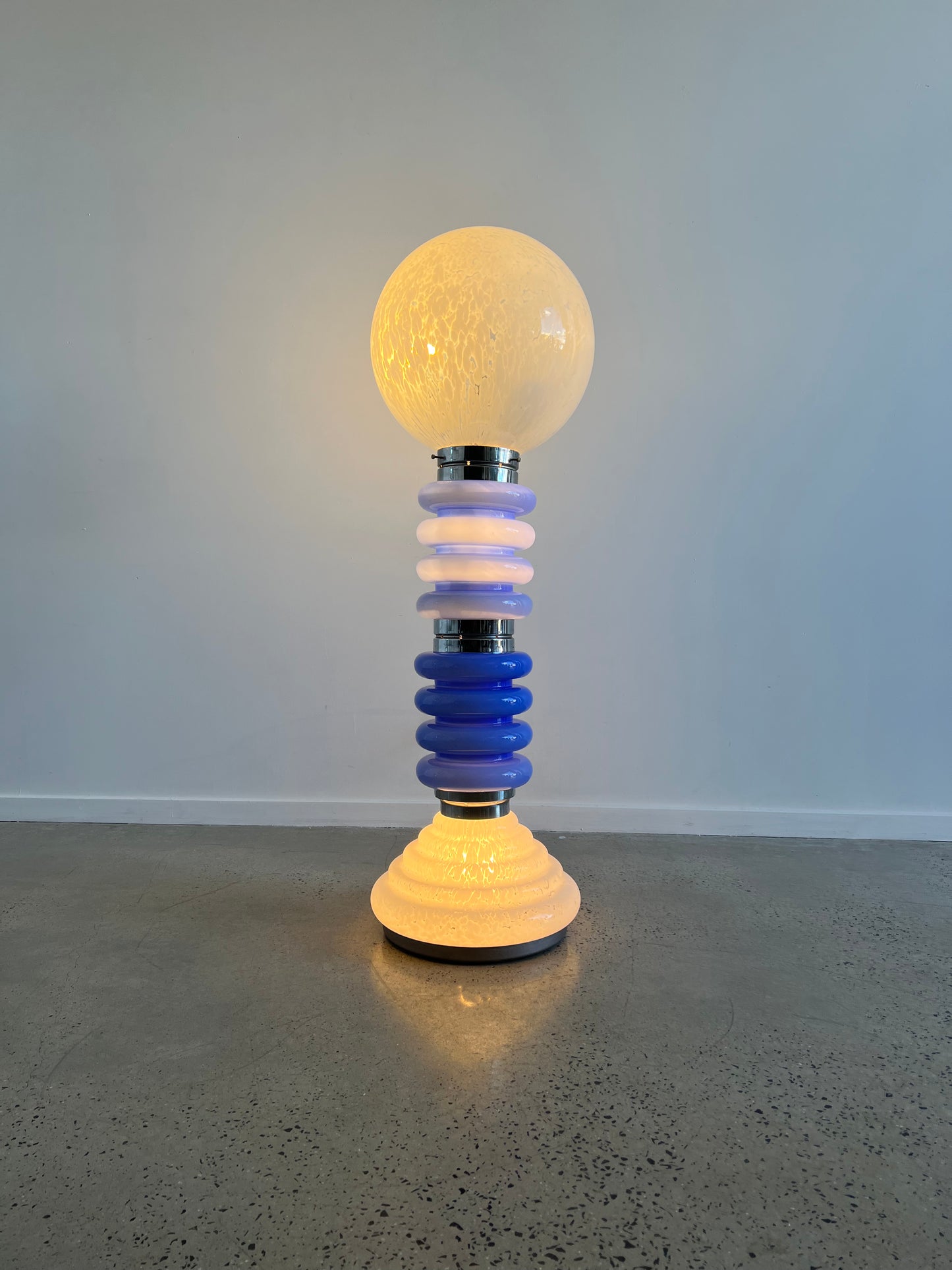 Floor Lamp by Carlo Nason for Mazzega, 1960s