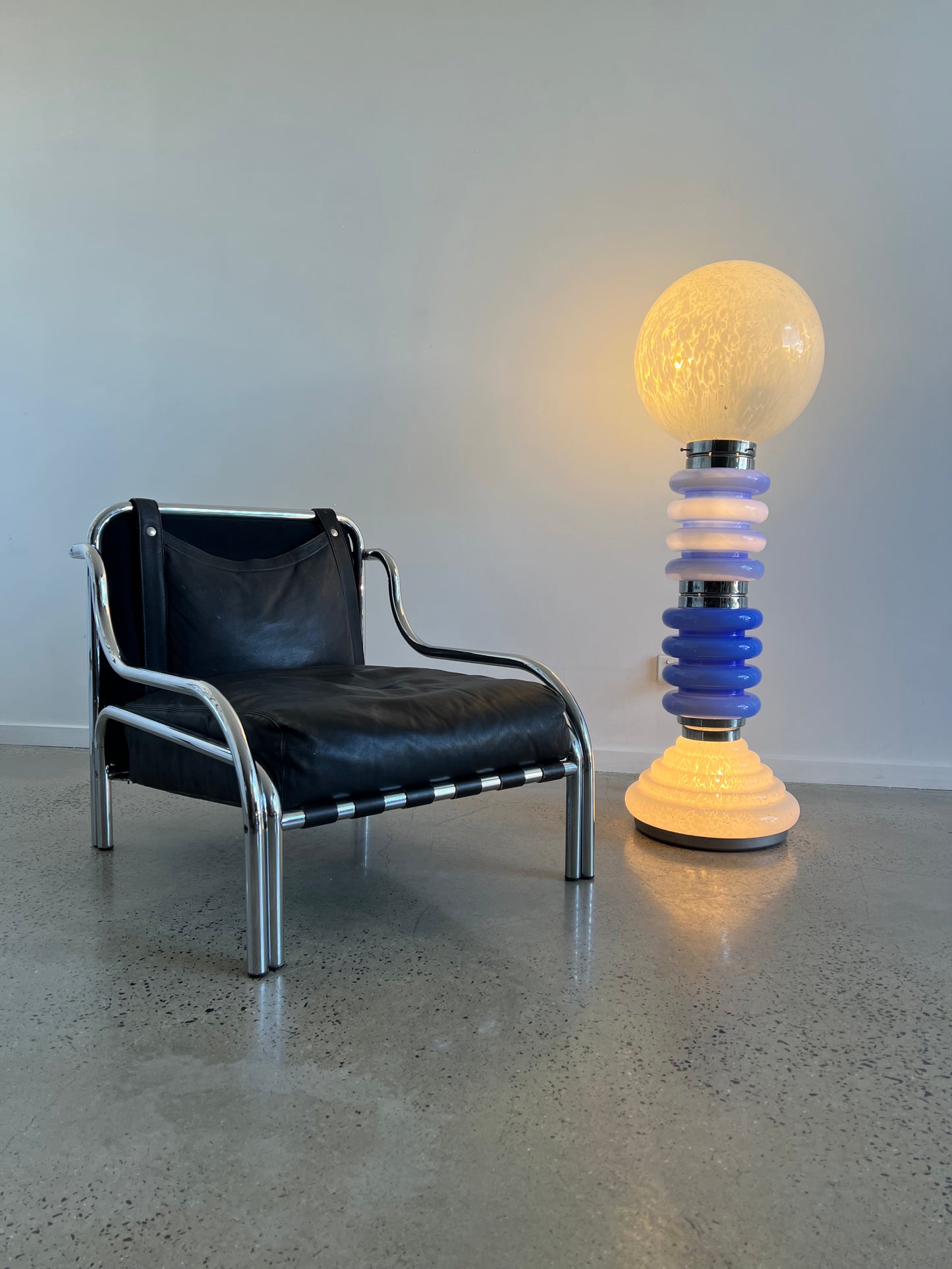 Floor Lamp by Carlo Nason for Mazzega, 1960s