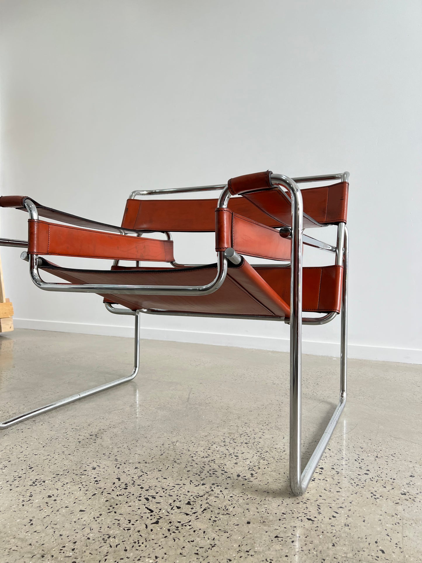 “Wassily” by Marcel Breuer for Knoll, Lounge Chair, 1960s