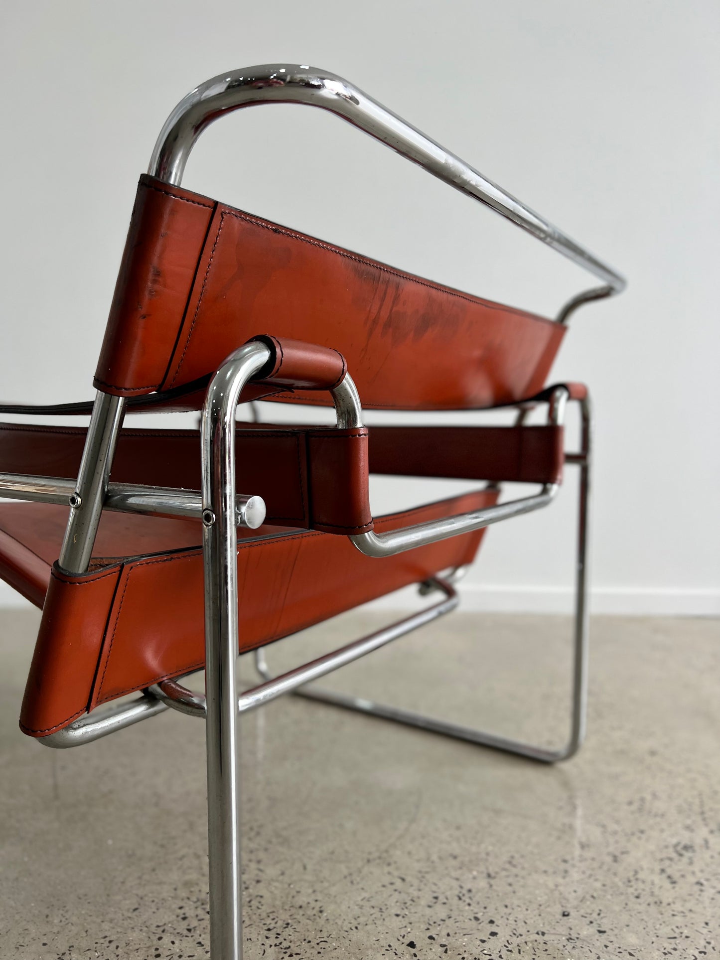 “Wassily” by Marcel Breuer for Knoll, Lounge Chair, 1960s