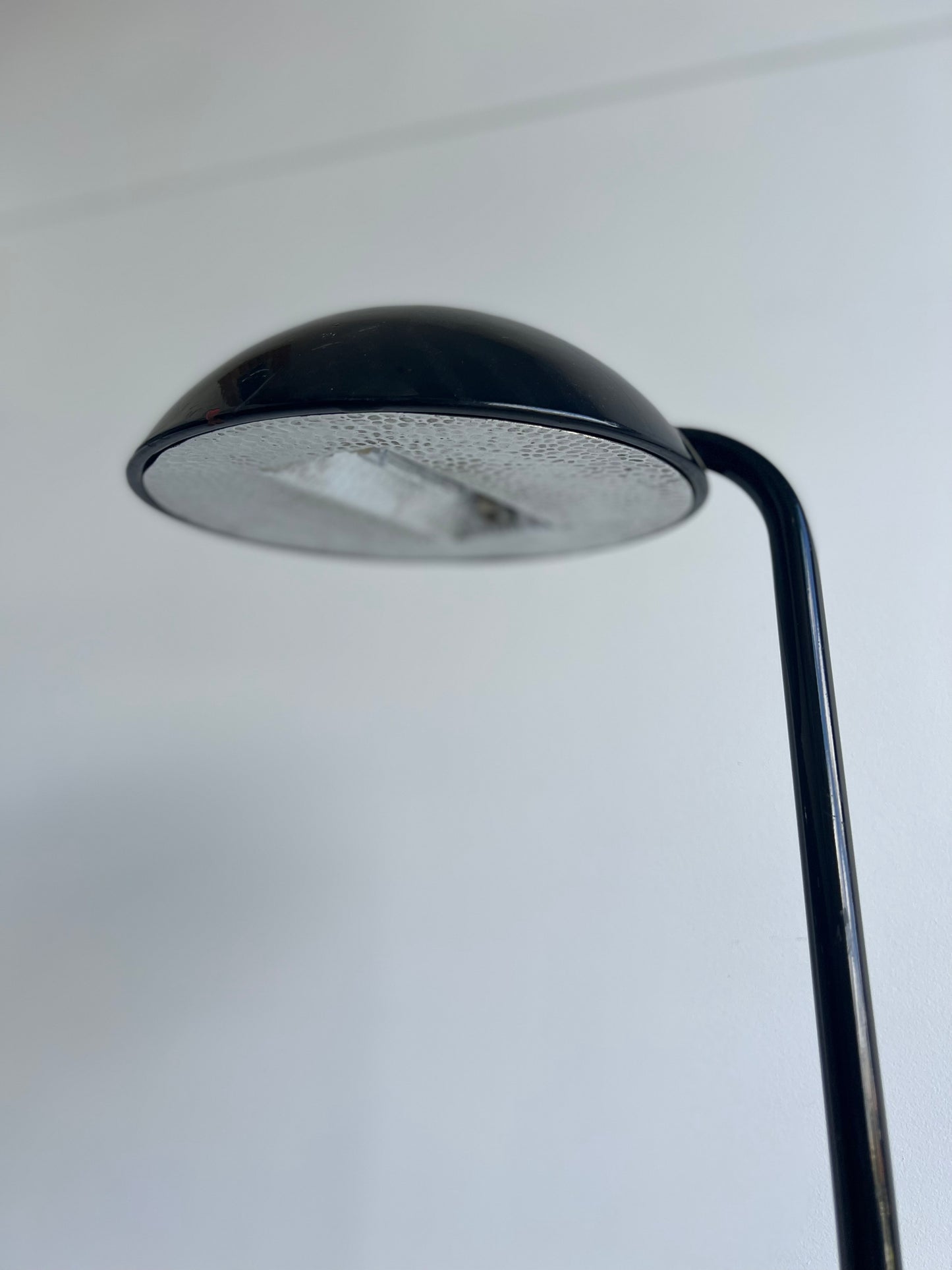 P.Marrucco Black Floor Lamp for Tre Ci Luci, 1970s