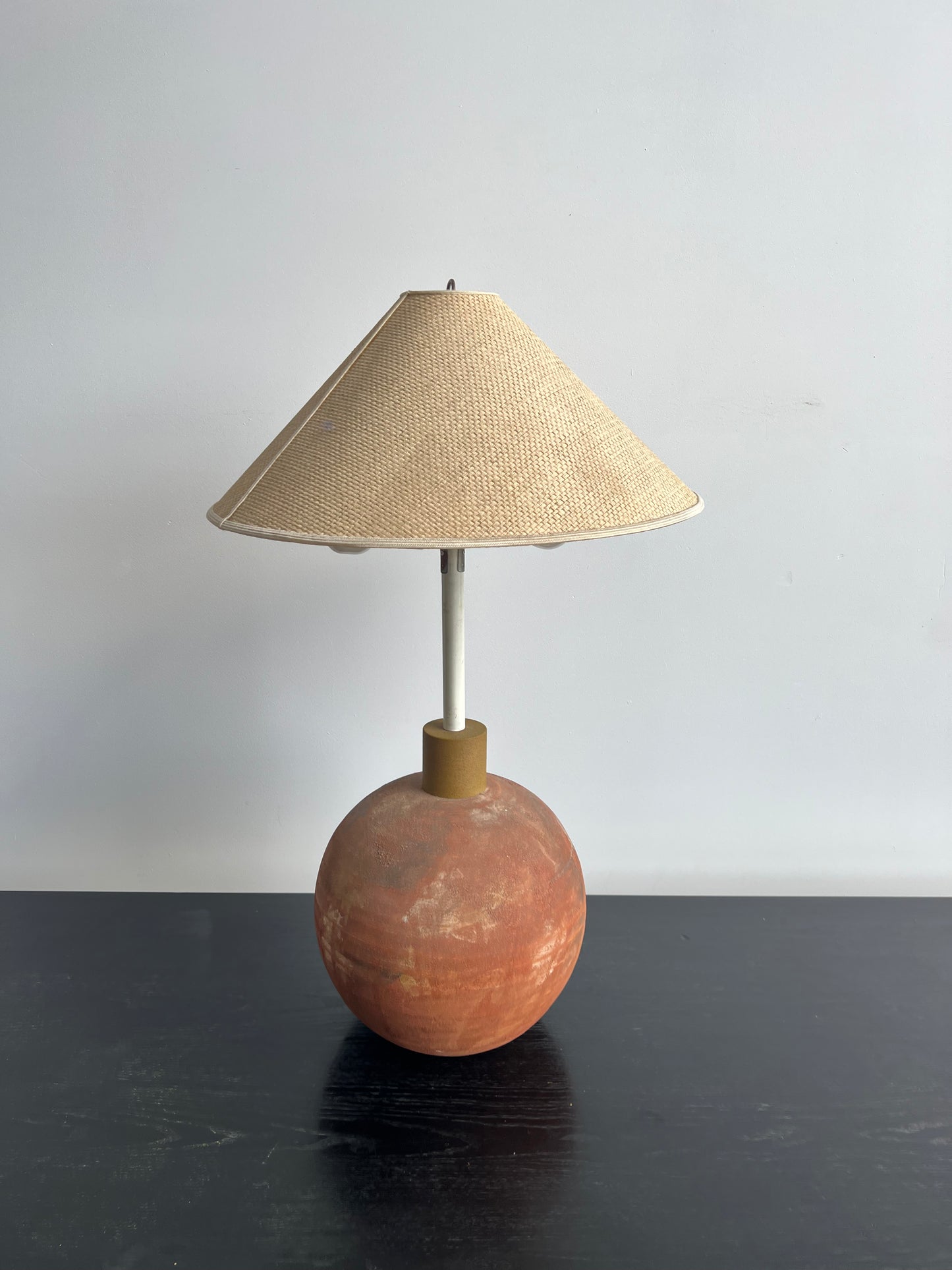 Ceramica Impruneta Terracotta Floor or Table Lamp, 1960s