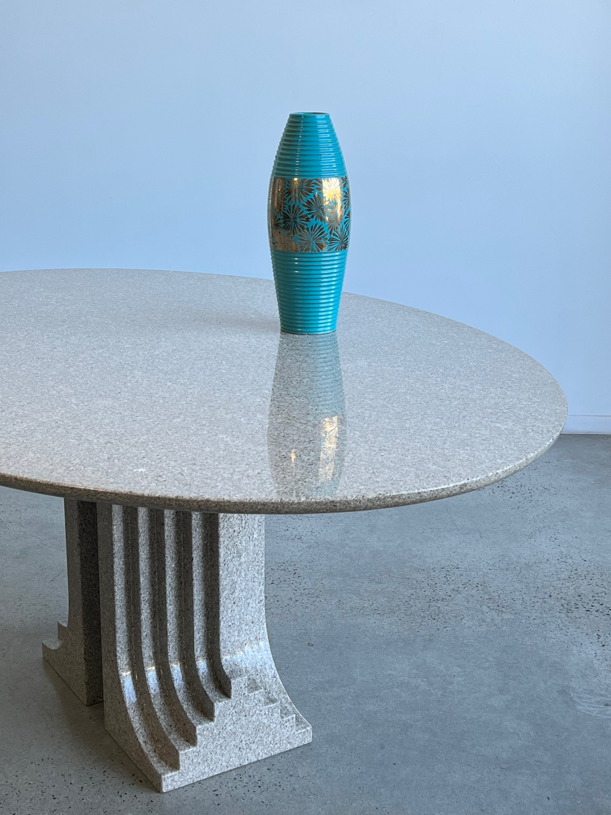 Turquoise vase 