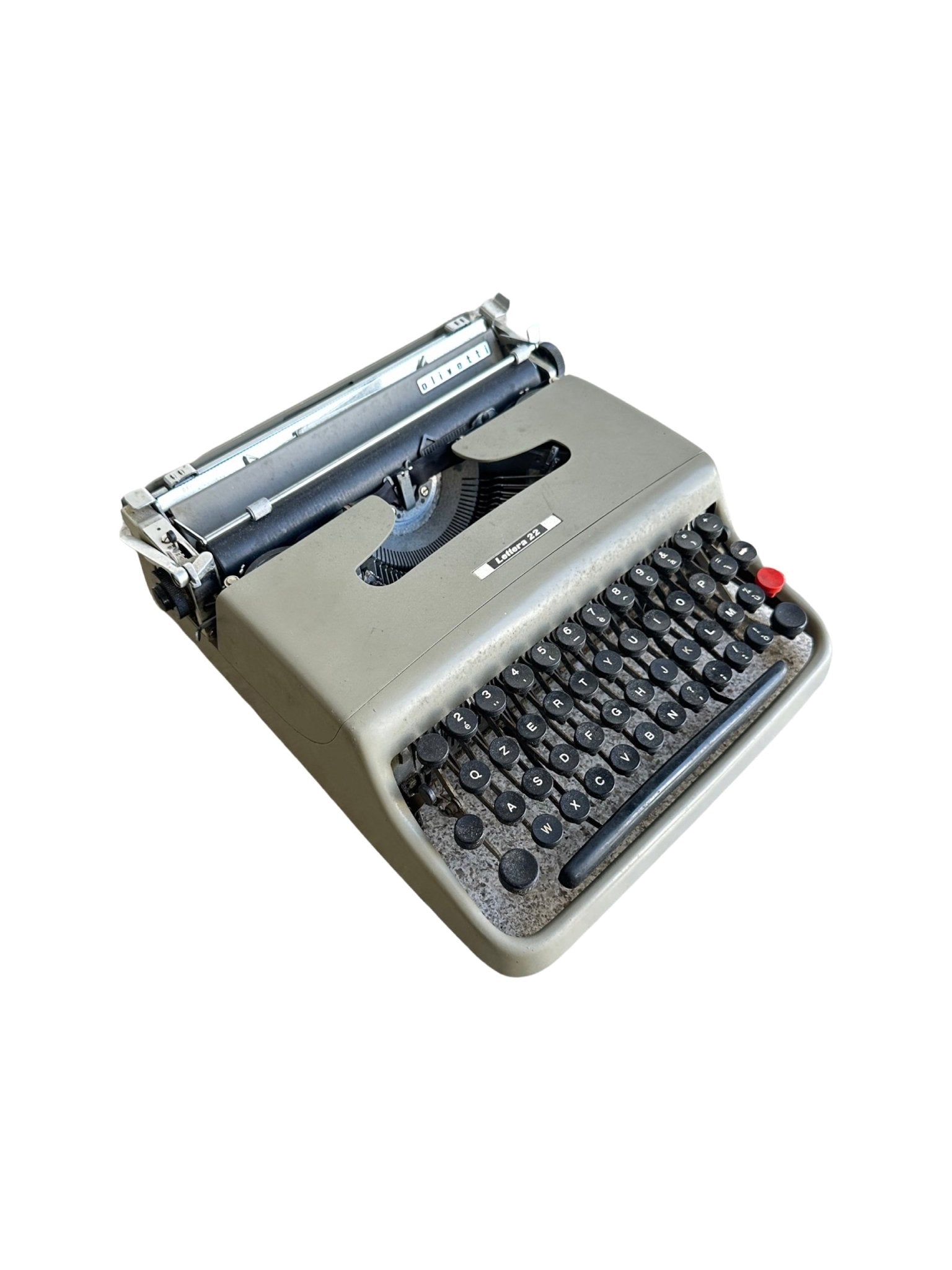 "Lettera 22" by Marcello Nizzoli for Olivetti Typewriter, 1950s - Lumini Collections