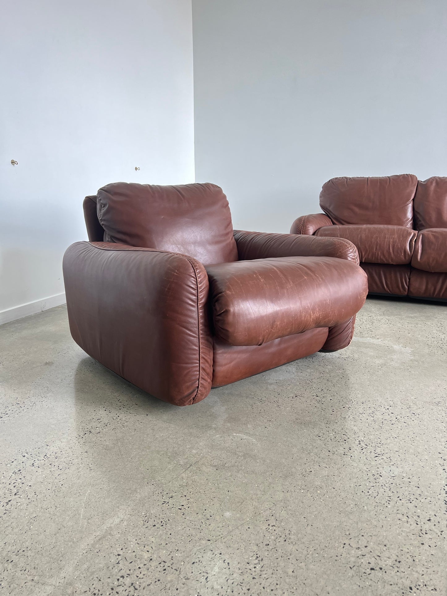 Piumotto by Arrigo Arrigoni for Busnelli Sofa Set 1970s