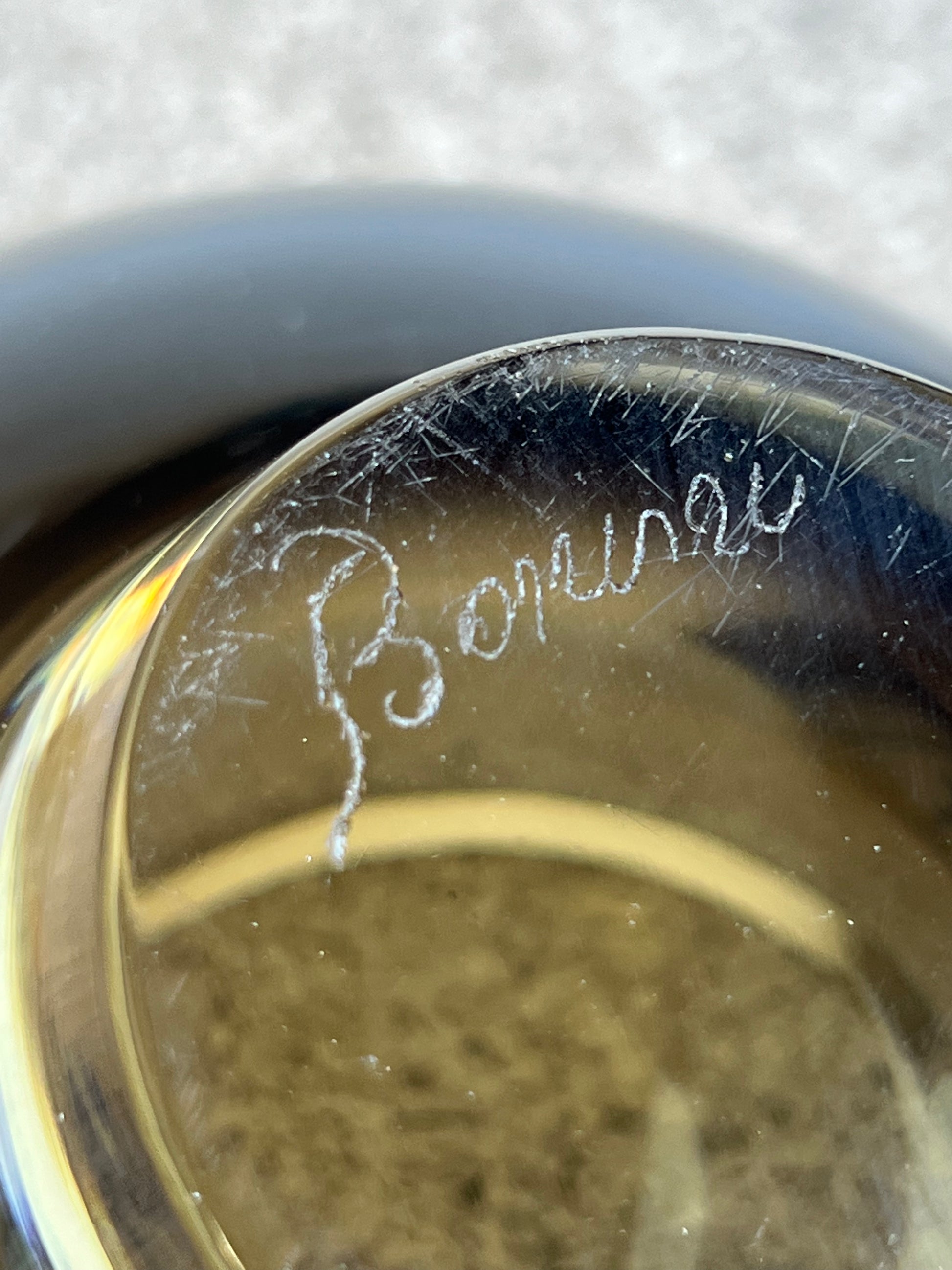 Bonini Murano Glass Ashtray 