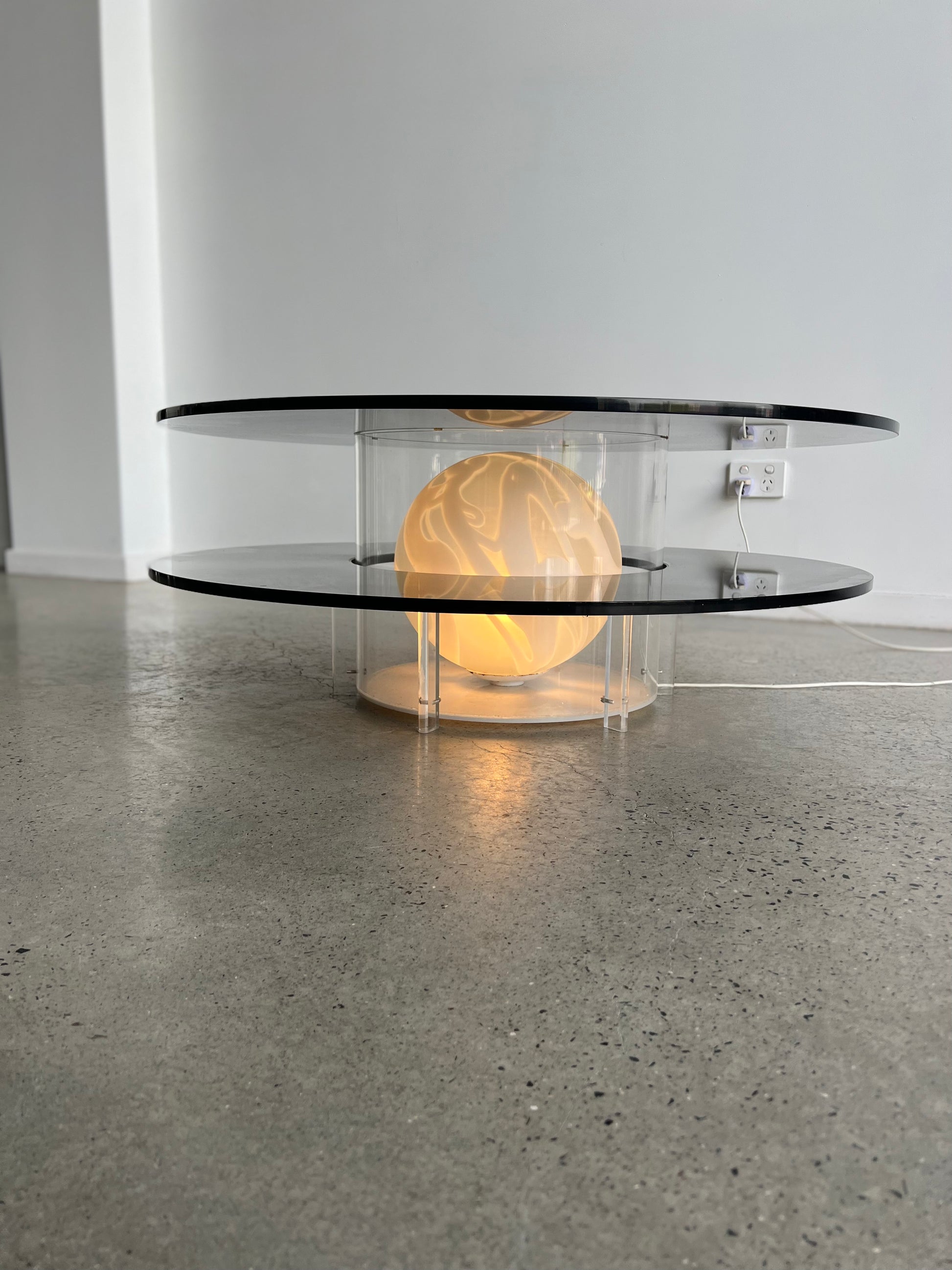 Space Age Round Coffee Table 